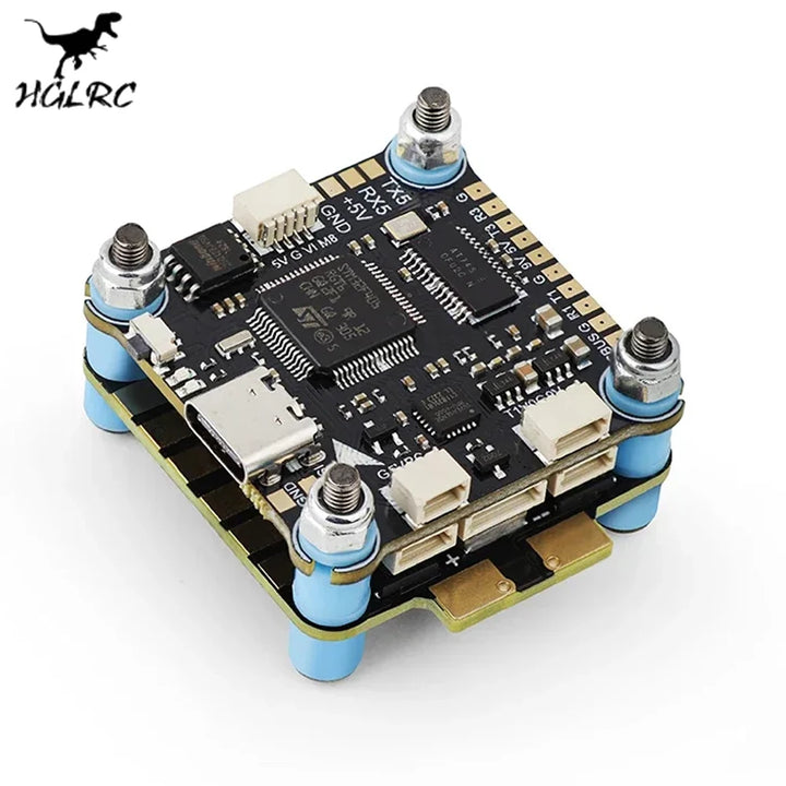 HGLRC SPECTER F460 2-6S 30X30mm Stack F405 V2 MPU6000 Flight Controller BLHELI_S 60A 4in1 ESC For FPV Freestyle Drone