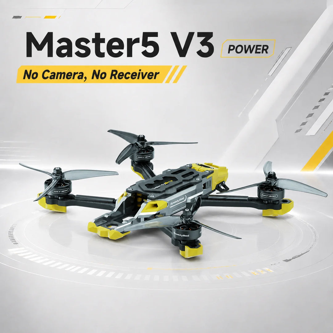 SpeedyBee Master5 V3 5" FPV Freestyle Drone — F405 V5 FC, O4 Pro 4K/60fps, Brushless
