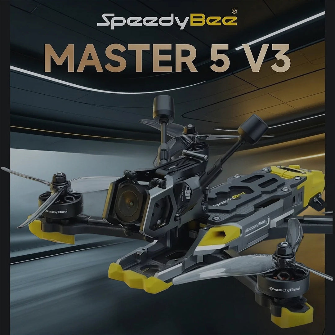 SpeedyBee Master 5 V3 Modular 5-Inch FPV Freestyle Drone — O4 Pro PNP and Power-System Options