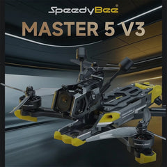 SpeedyBee Master 5 V3 Modular 5-Inch FPV Freestyle Drone — O4 Pro PNP and Power-System Options