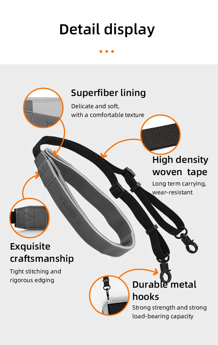 Remote Controller Lanyard NeckStrap w Fixed Clip Hook for DJI MINI 2/Mini 3 4 Pro/Air 2S/Mavic 3 DJI RC 2 N2 Drone Accessories