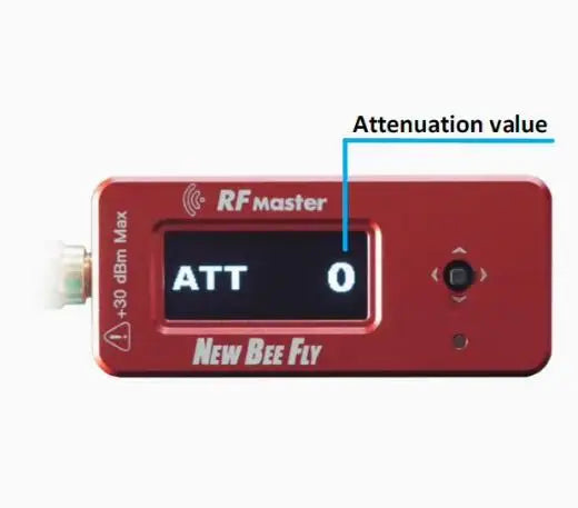 ImmersionRC RF Power Meter V2 — -20 to +30dBm, 35MHz–6GHz, 30dB Attenuator, OLED, 8hr Battery, for FPV VTX & RC Link Testing