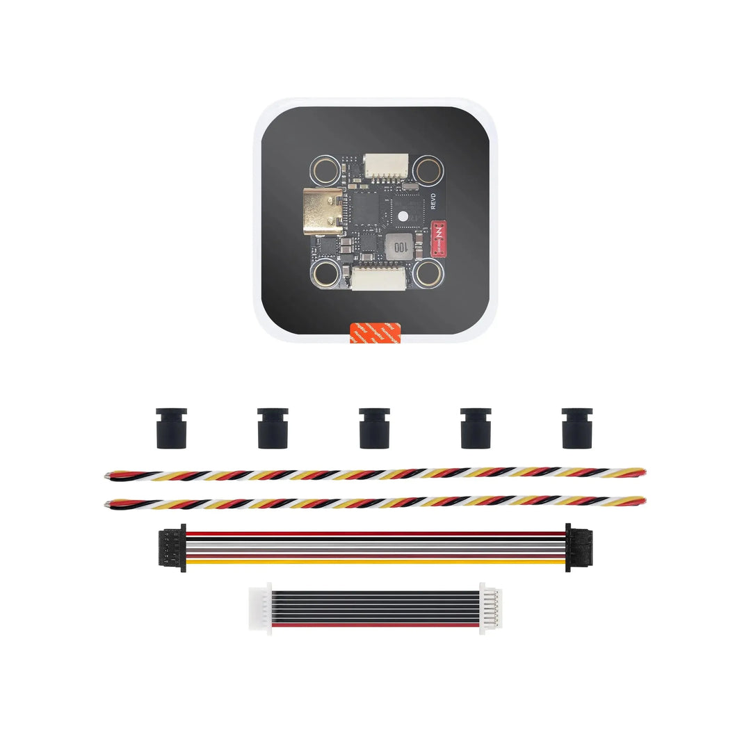 NewBeeDrone Hummingbird 200 RaceSpec Stack 20x20mm/200 RaceSpec FC AT32F435 Built-in ELRS 2.4GHz/ 200 ESC RaceSpec 80A AM32 3-6S