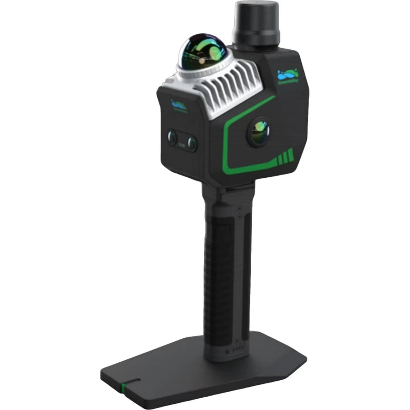GreenValley LiGrip O2 Lite Handheld SLAM LiDAR Scanner — MLF-SLAM, RTK GNSS, Dual 12MP Panoramic, <5cm Accuracy