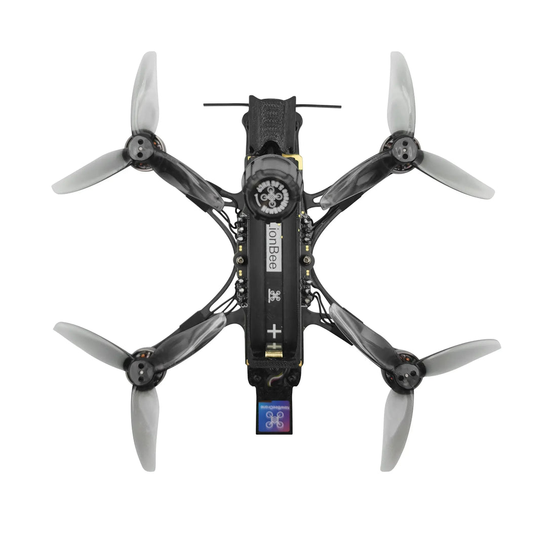NewBeeDrone LionBee 3-Inch Long Range FPV Developer Kit — ELRS 2.4G AIO, 800mW VTX, M10Q GPS, 1S 18650, 62.3g