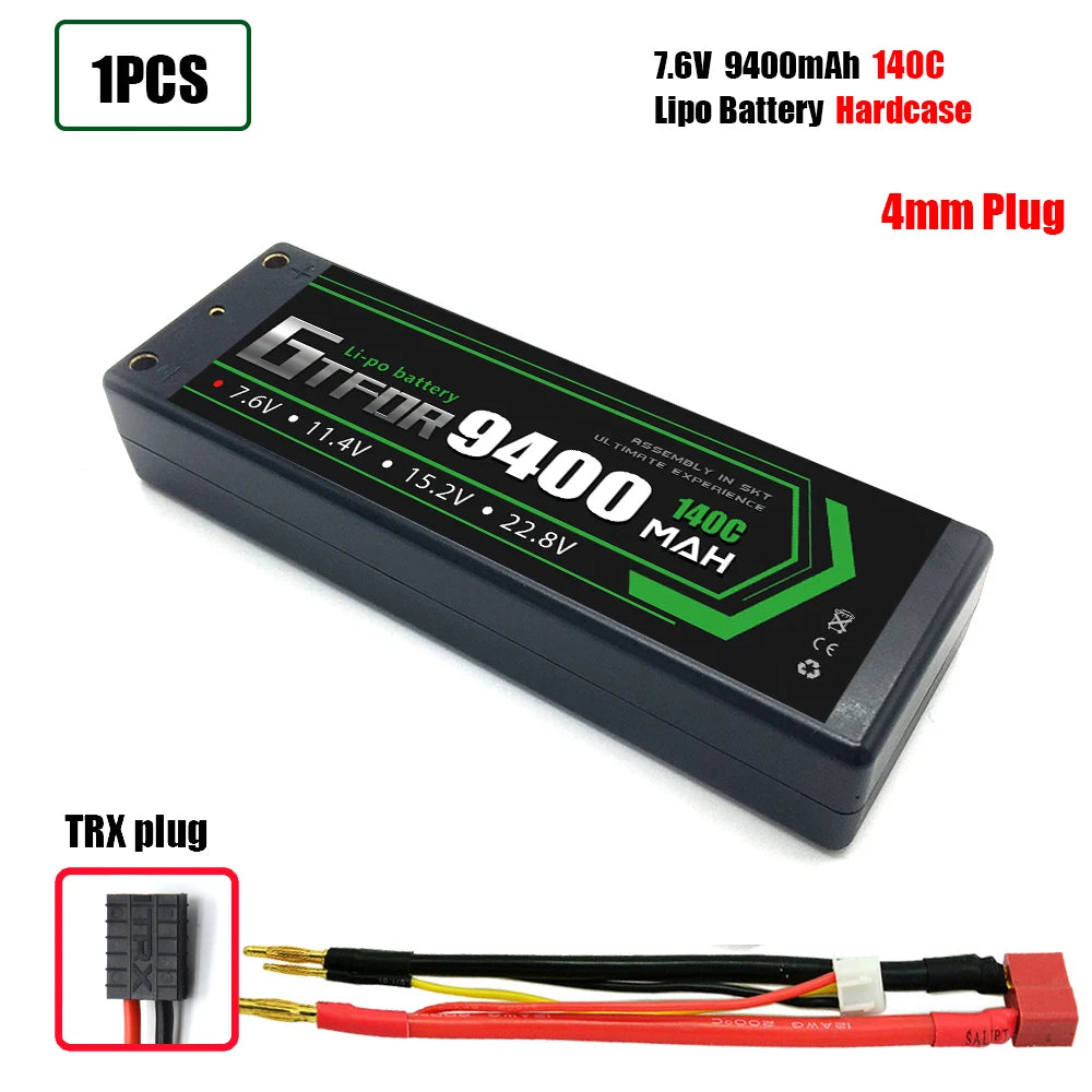Batteries Lipo 7.6V 11.4V  7.4V 11.1V 15.2V 14.8V 22.2V 2S 3S 4S 6S 9400Mah 6300Mah 6500mAh 6200mAh 01000mAh 8400mAh 9200mAh Car