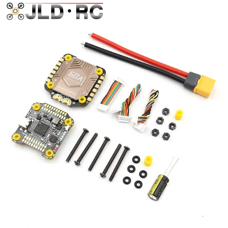 SpeedyBee RC F405 V4 BLS 60A Stack F405 Flight Control+BLS 60A 4in1 ESC ICM42688P 3~6S Lipo For  FPV Racing Drones Parts