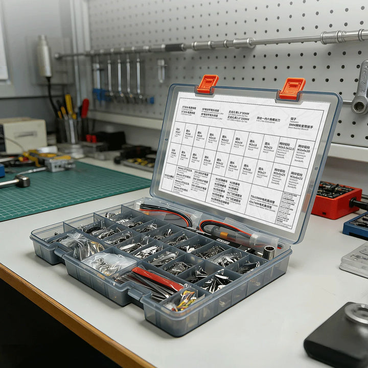 GEPRC FPV Hardware Pack — Complete FPV Maintenance Kit with Screws, Connectors & Tools