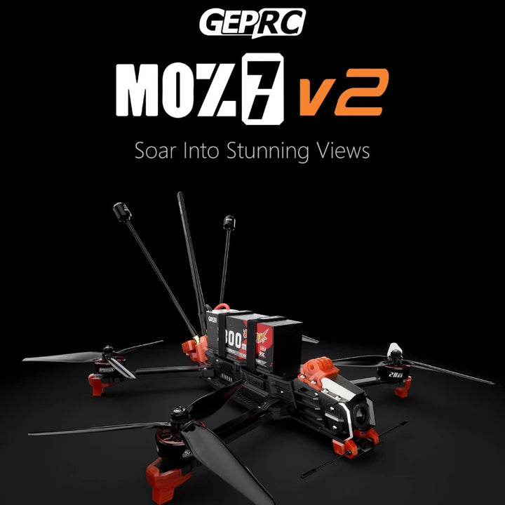 GEPRC MOZ7 V2 Long Range FPV Drone with DJI O4 Air Unit Pro - Front View