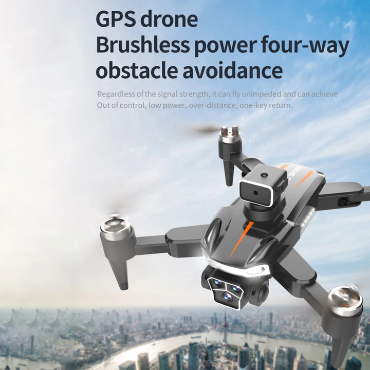 360° Obstacle Avoidance Folable Flying-Drone Wind Resistance Quadcopters Toy For Adult Children