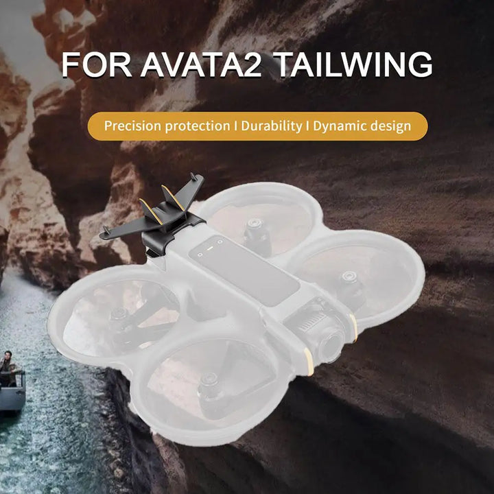 Tail For DJI Avata 2 Lightweight Flight Tail Increase Navigation Speed Stability For Avata 2 Accessories