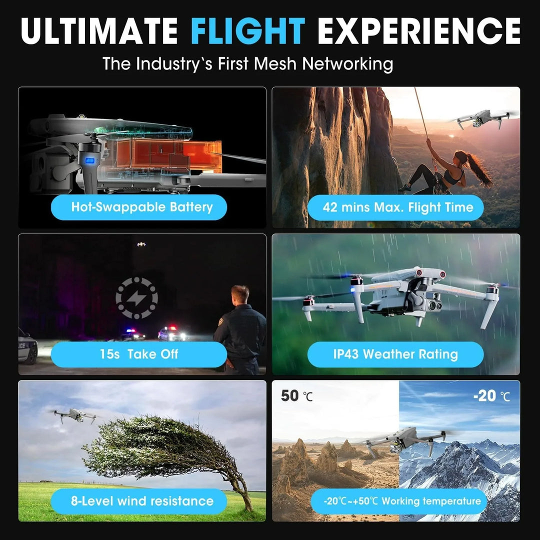 Autel EVO MAX 4T V2 - 48MP Dual Camera with A-Mesh 1.0