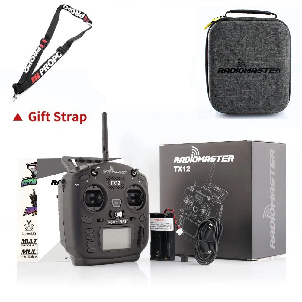 RadioMaster TX12 MKII ELRS Radio - EdgeTX OpenTX 16CH Transmitter