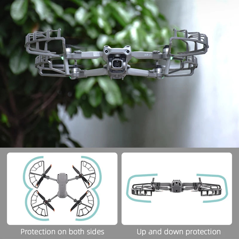 BRDRC Propeller Guard For DJI Mavic AIR 2/AIR 2S Semi-enclosed Props Protector Cover Protecive Wing Fan Spare Part Accessories