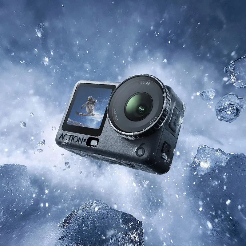 DJI Osmo Action 6 - 8K Action Camera with Variable Aperture & 1/1.1-Inch Sensor