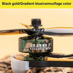 BZGNSS Chuanyun Series 2207 1960KV Brushless Motor — 6S, Turbo-Cooled, 5-Inch FPV Racing & Freestyle