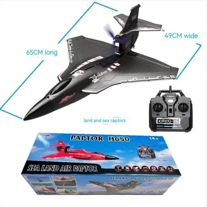 H650 RC Planes 6CH Brushless Motor Remote Control Airplanes 650mm Fixed Wing Plane Outdoor Toys Drone Toys for Boys for Adults