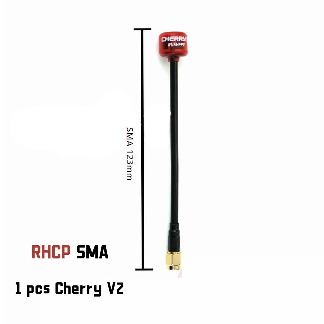 RUSHFPV Cherry 2 II 5.8G 1.8dBi FPV Antenna - SMA/MMCX/UFL LHCP/RHCP 230mm/150mm Long Range