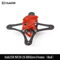 Sub250 Nanofly20 2S FPV Drone Accessories with Battery Holder/HD Analog Version Frame Compatible with AVATAR HDzero VTX