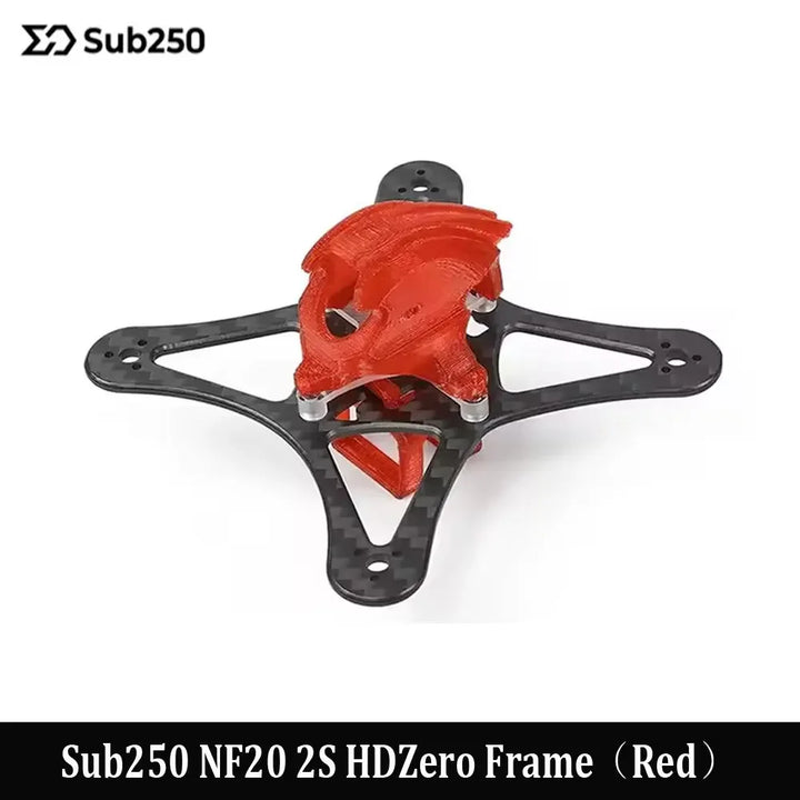 Sub250 Nanofly20 2S FPV Drone Accessories with Battery Holder/HD Analog Version Frame Compatible with AVATAR HDzero VTX