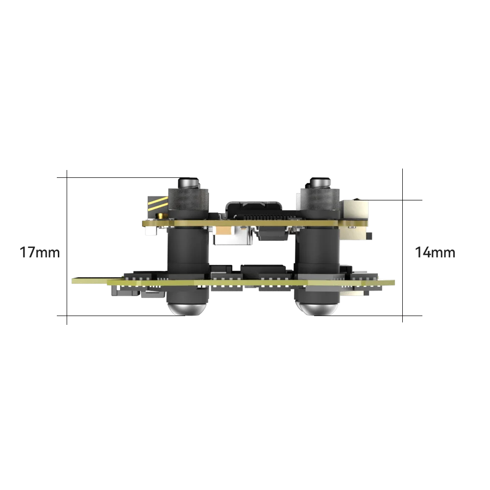 iFlight Borg 5S RX Stack (60R ESC) Flight Controller Built-in ELRS 2.4GHz Receiver Support LIHV battery for Racing FPV Parts