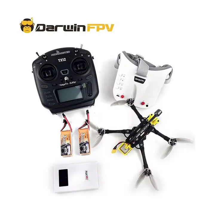 DarwinFPV FoldApe4 RTF 4" Foldable FPV Drone - F411 15A ELRS 1504 3800KV