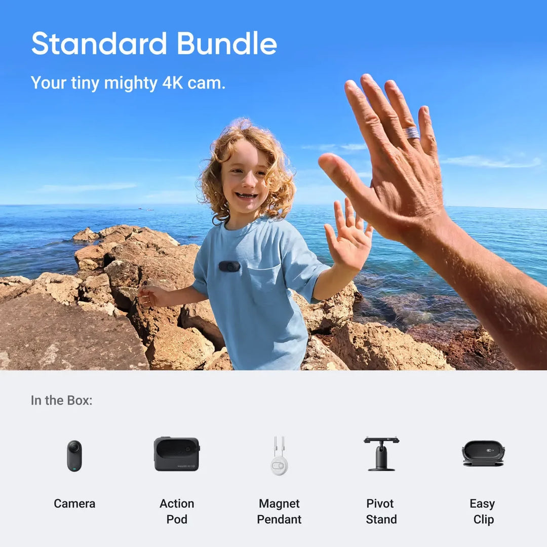 Insta360 GO 3S 128GB 4K Action Camera - Refurbished