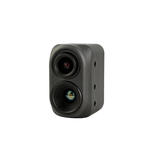 Axisflying ECO NAJA Dual FPV Thermal Camera — CMOS + IR, Servo Day/Night Switch, CVBS, 256×192 / 384×288 / 640×512