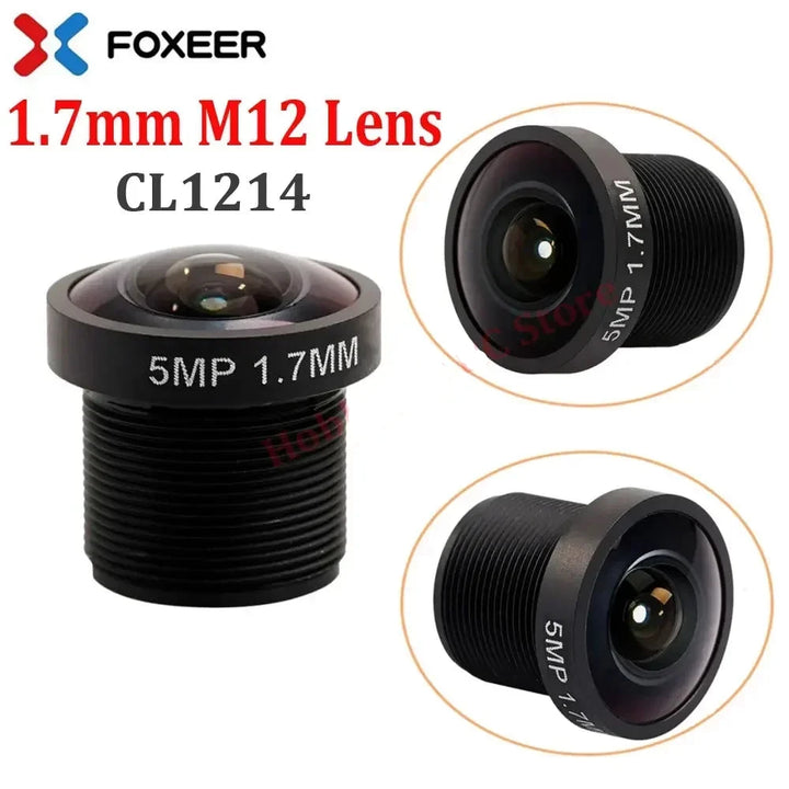 Original Foxeer Replacement Camera Lens 1.7mm 1.8mm 2.1mm 2.5mm Lens/M8 M12 Wide Angle Lens for Toothless/Predator/Falkor Camera