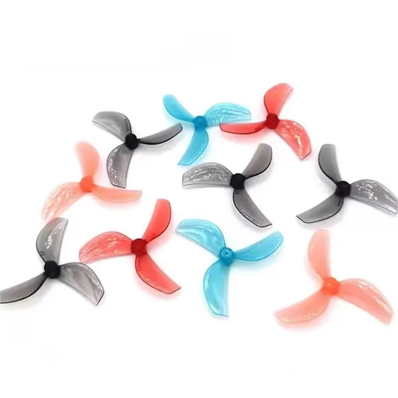 8PCS Gemfan 45mm 3Blade PC Propeller T-Mount 1mm 1.5mm 4CW 4CCW for FPV Freestyle Tinywhoop Drones RC Quadcopter DIY Parts