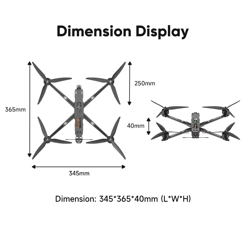 SL Airforce SL-X10M 10 Inch FPV Drone Racing 165KM/h 30min Distance Rated Load 3.5KG Quadcopter Camera Drones Max Takeoff 6KG