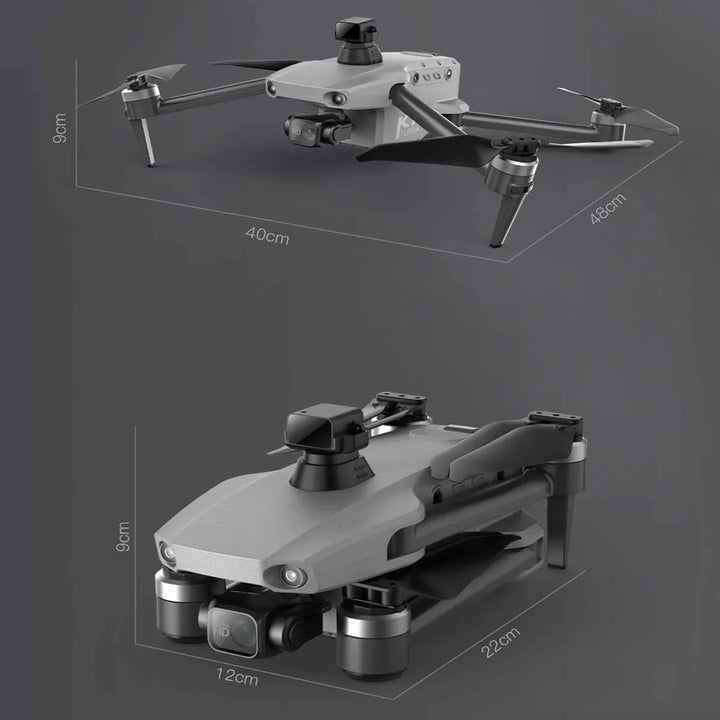 Tubro FPV Rc Drone Professional 4K HD Camera Dron 3-Axis Gimbal 5G WIFI GPS Foldable 360° Avoidance Drones  RC Quadcopter