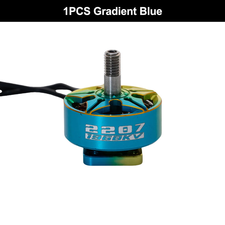 BZGNSS Chuanyun Series 2207 1960KV Brushless Motor — 6S, Turbo-Cooled, 5-Inch FPV Racing & Freestyle