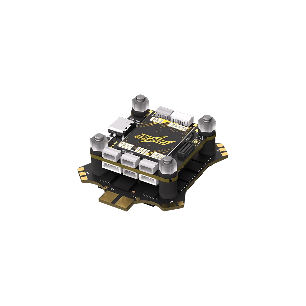 iFlight Borg H7 Stack — STM32H743, Dual ICM42688P, 4–12S FC + Borg 60A BL32 ESC