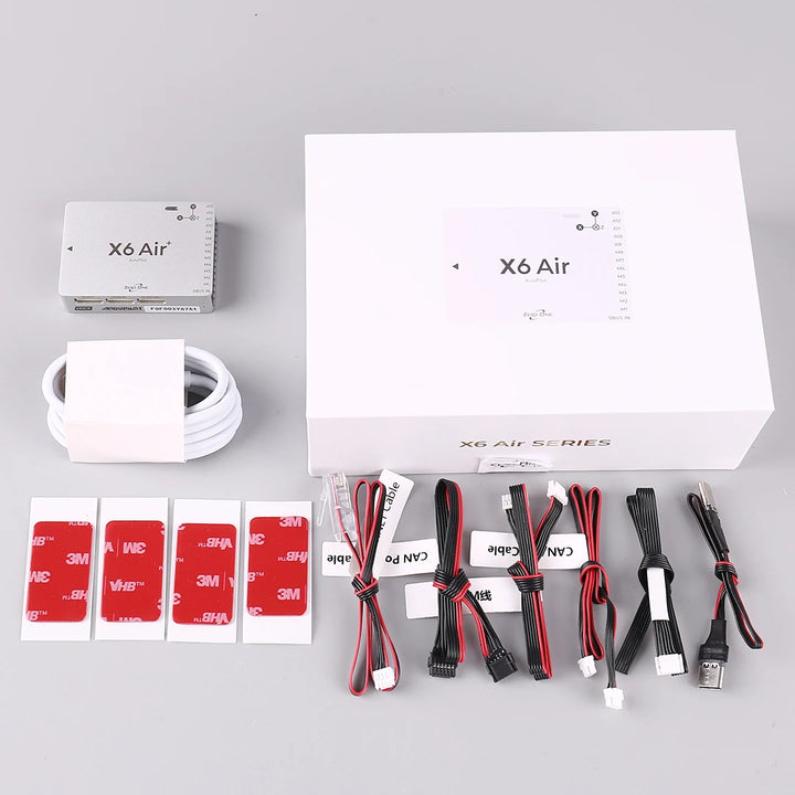 Zero One X6 Air+ Compact Flight Controller — FMU v6X, STM32H7, Dual IMU, ICM45686, Network Port, Pixhawk PX4