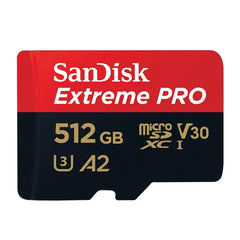 SanDisk Extreme Pro microSD Card | U3, V30, A2, 4K