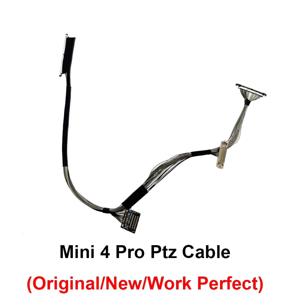 Original Gimbal Parts For DJI Mini 4 Pro Camera Ptz Cable Gimbal Roll Arm Bracket Pitch/Yaw Motor Left Right Rubbers In Stock