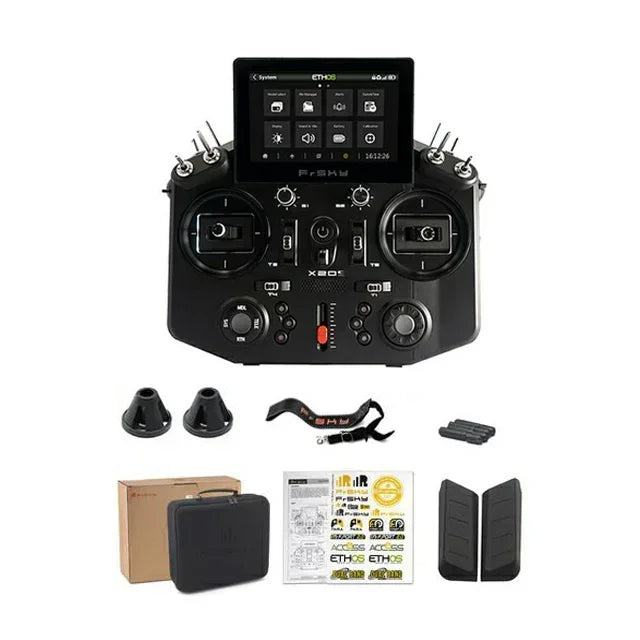 FrSky Tandem X20 / X20S RC Transmitter — Dual-Band 900M/2.4G, ETHOS, Hall Gimbals, 16/32CH, 50-100km TD Mode