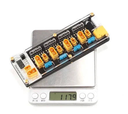 HGLRC Thor PRO LiPo Parallel Charging Board — 40A, XT60 + XT30, 2–6S, for IMAX B6, ISDT Q6 Nano, Reward6 Pro, P6