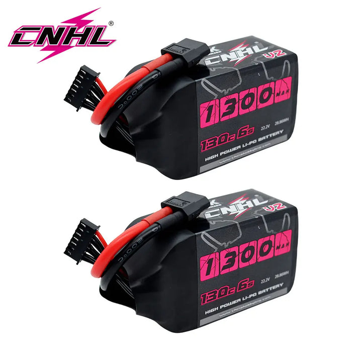 CNHL 6S 22.2V LiPo Battery 1300mah 1500mah 130C XT60 | FPV Racing