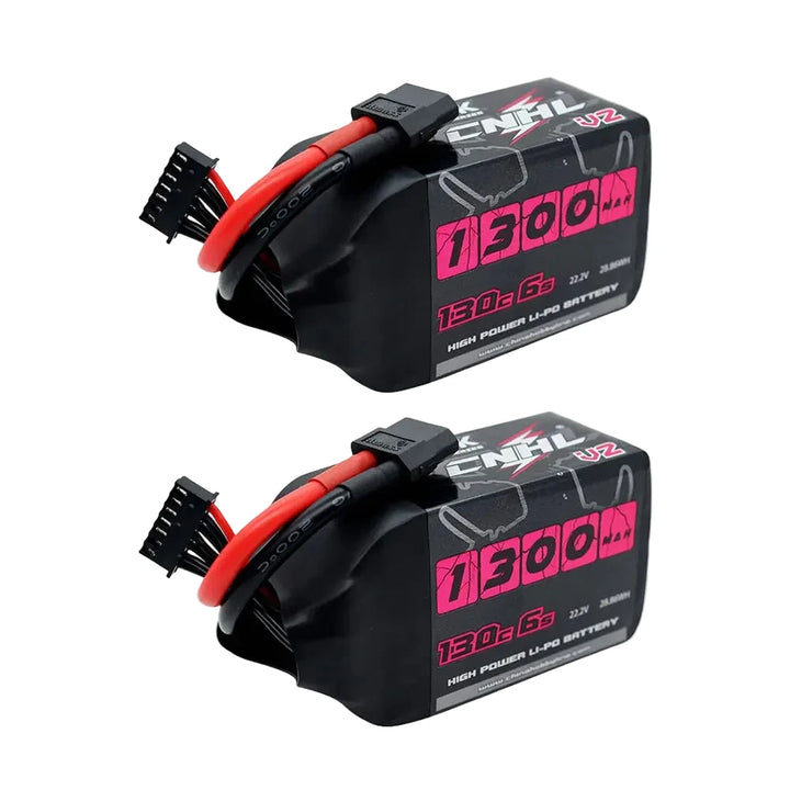 CNHL 6S 22.2V LiPo Battery 2-Pack | 1200–1500mAh XT60