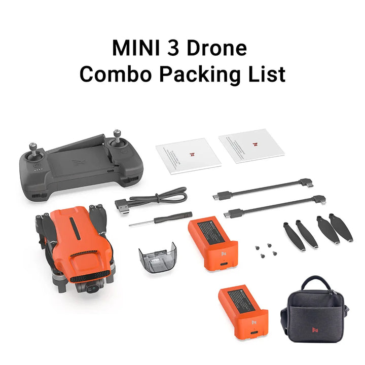 FIMI MINI 3 4K Drone 60fps 9km Range 3-axis Gimbal 249g
