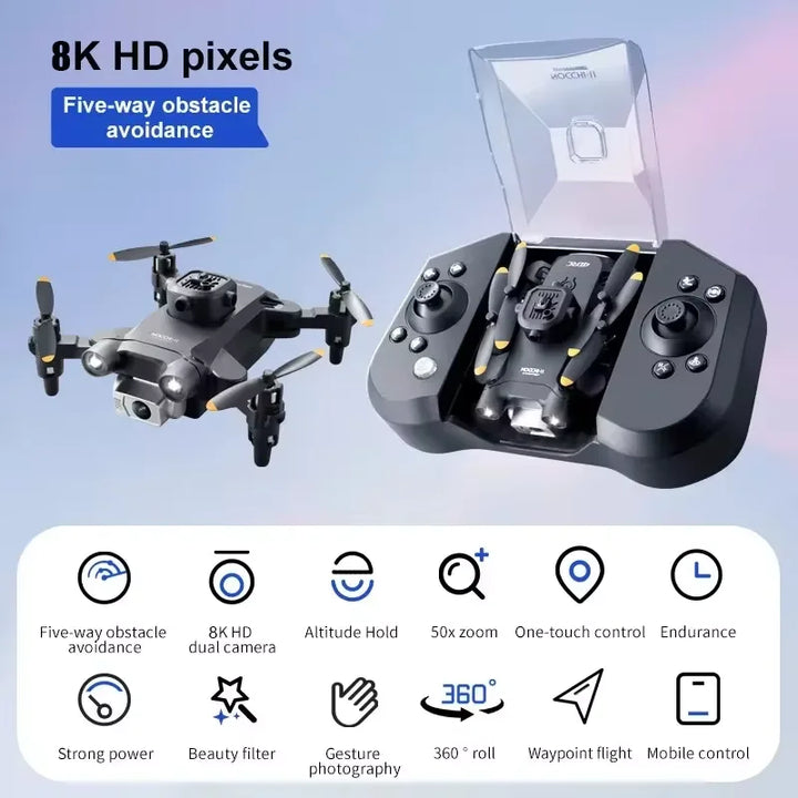 XIAOMI Mijia 4DRC V30 Mini Drone 5G 8K HD Dual Camera GPS FPV Drones Profesional 5 Sided Obstacle Avoidance Drone RC 10000M