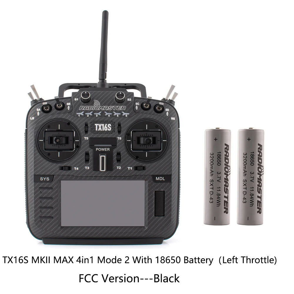 RadioMaster TX16S MKII MAX Radio Control System ExpressLRS Multi-protocol 4in1