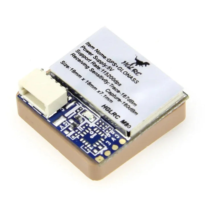 Chevron Module HGLRC M100/M80 GPS Module Dual-Band GNSS FPV Racing Freestyle Drones ...