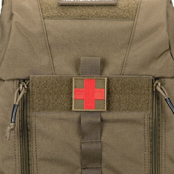 DUTRIEUX Medical Assault Pack Tactical Backpack — Oxford, Internal Frame, 30×18×54cm, Multicam / Army Green / COB / Black
