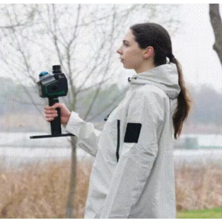 GreenValley LiGrip O2 Lite Handheld SLAM LiDAR Scanner — MLF-SLAM, RTK GNSS, Dual 12MP Panoramic, <5cm Accuracy