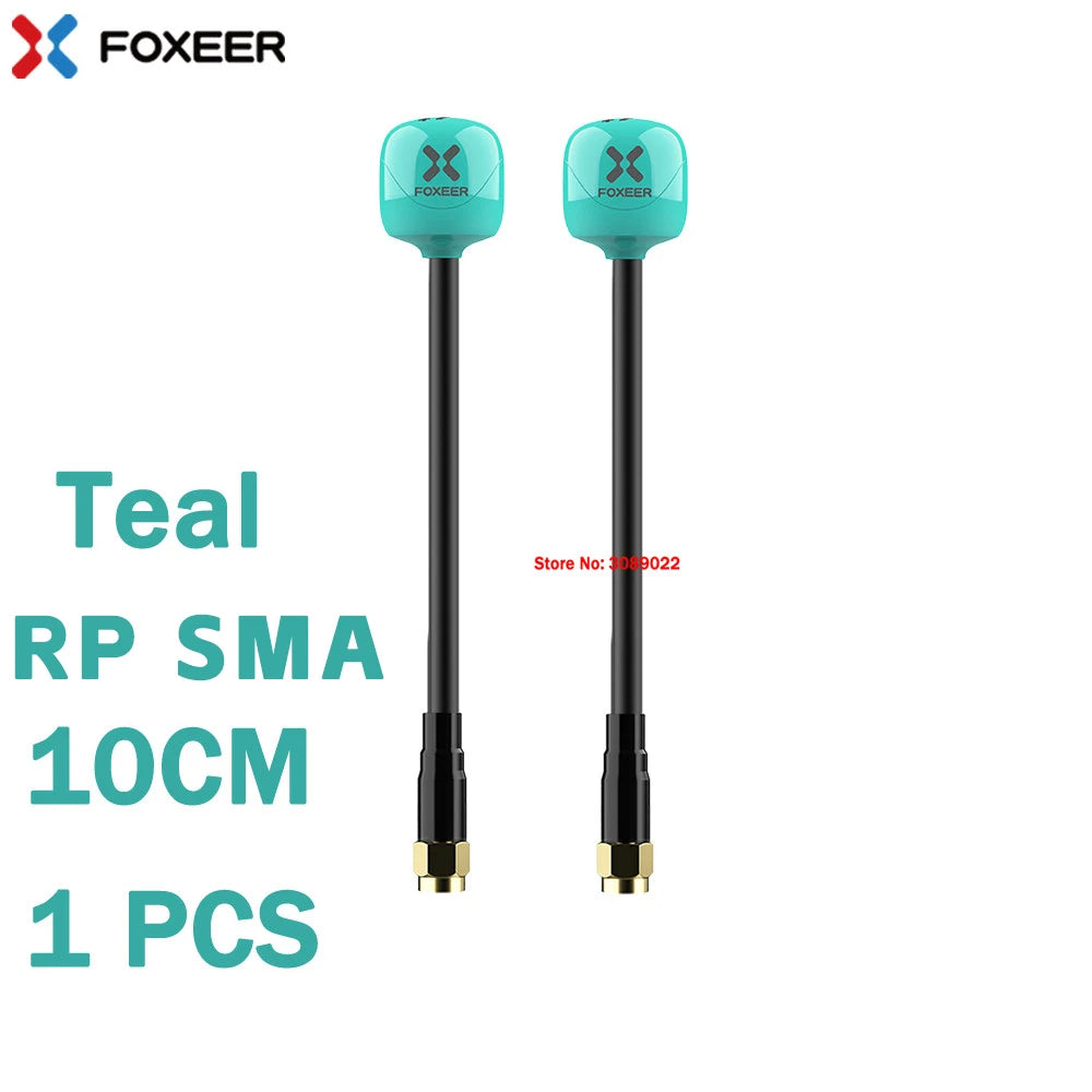 Foxeer Lollipop 4 Plus 5.8GHz FPV Antenna 2.6dBi RHCP — SMA / RP-SMA / UFL / MMCX, 1PC or 2PC
