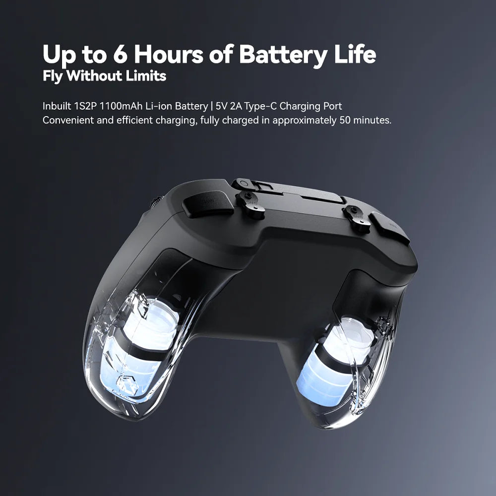 iFlight Commando 8 Nano Transmitter Radio - ELRS 2.4GHz 100mW FPV remote control for FPV Parts