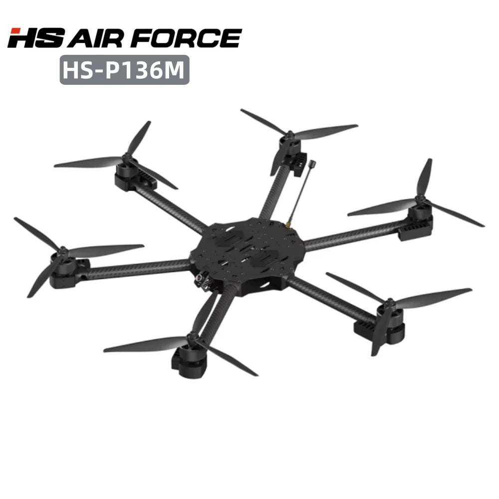 HS Airforce HS-P136M 13" Industrial Hexacopter 15KG MTOW 9.5KG Payload